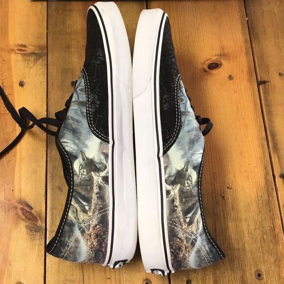 Star Wars vans hard to find Yoda worn one time size 11 1/2 - Picture 4 of 11